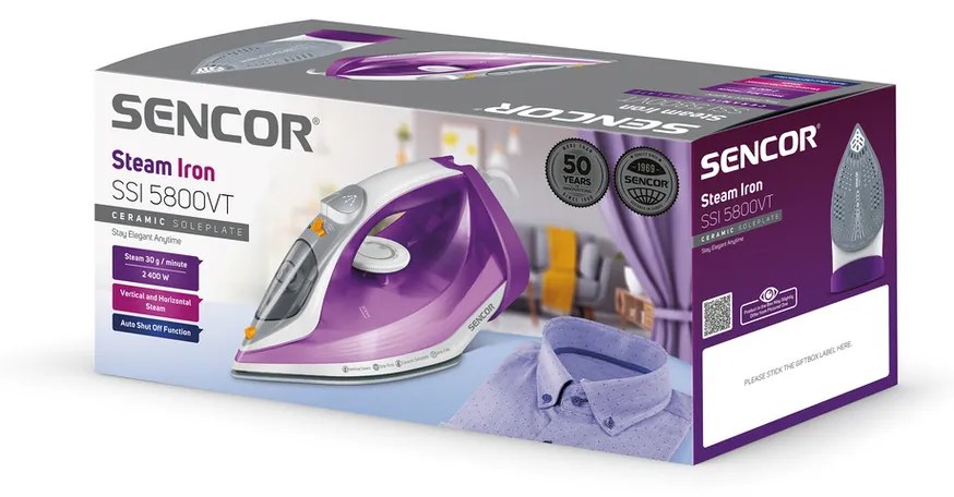 Sencor SSI 5800VT naparovacia žehlička