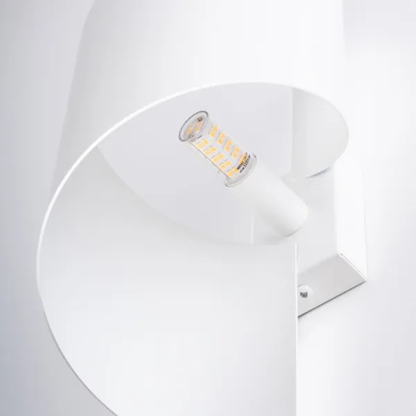 Sollux SL.1308 - Nástenné svietidlo TALASSA 1xG9/8W/230V biela