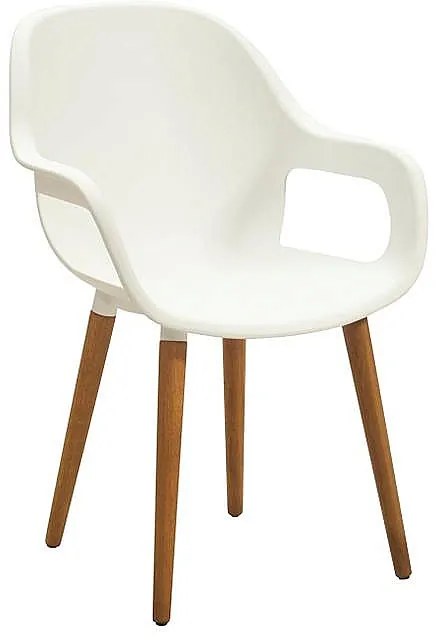 ASKO Záhradná stolička ORLANDO (akácia/plast)