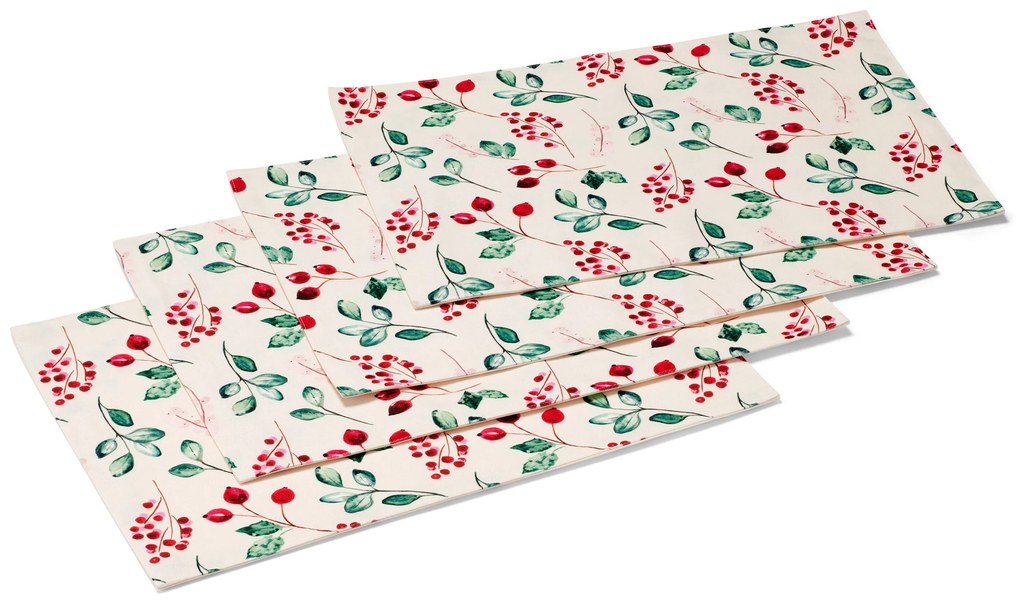 Obojstranné prestieranie, 4 ks