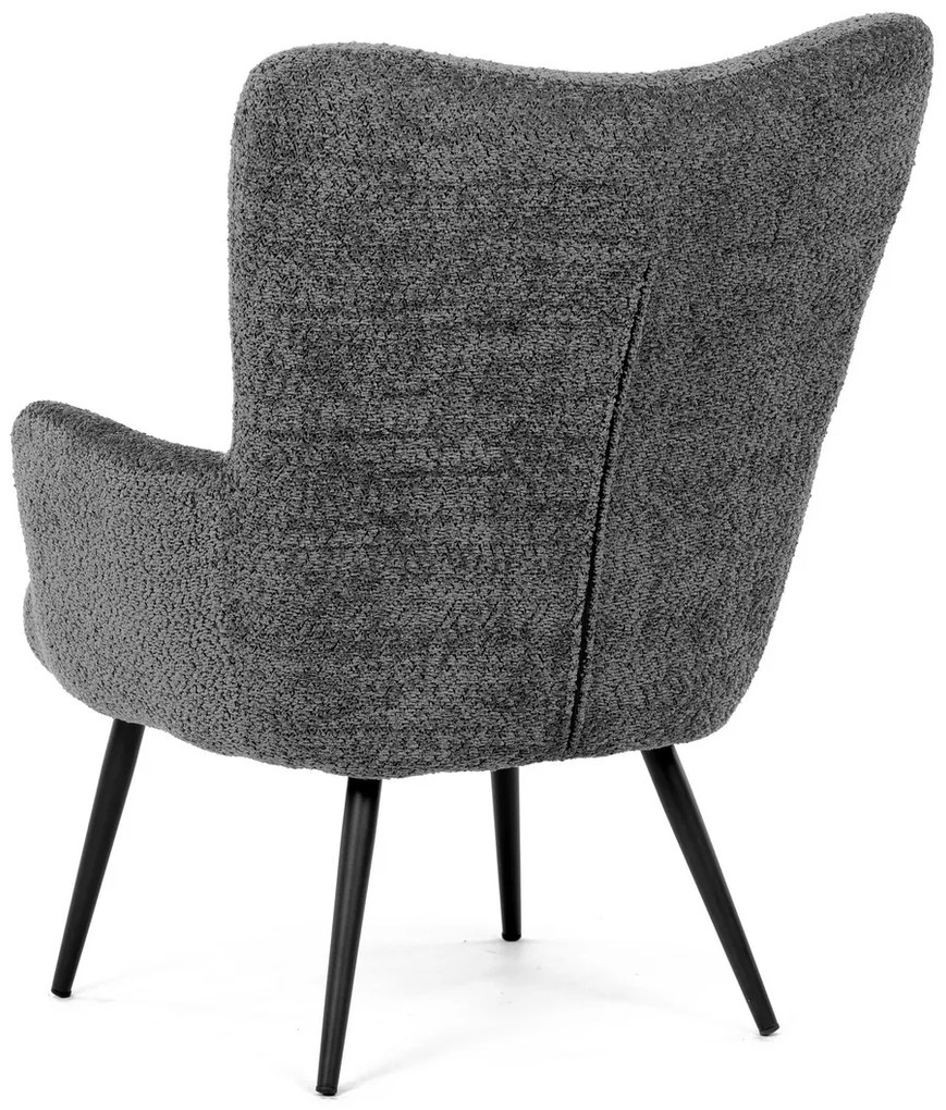 Kreslo s područkami GREY2, šedá
