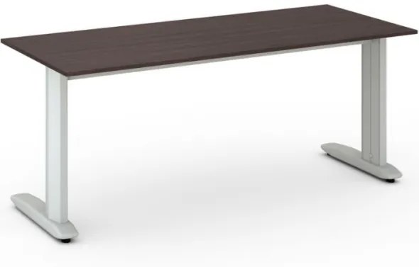 Kancelársky písací stôl PRIMO FLEXIBLE 1800 x 800 mm, wenge