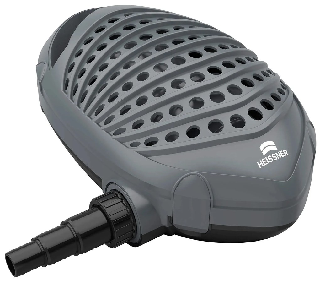 Inteligentné filtračné a kalové čerpadlo Heissner, nastaviteľné 14 300 l/h, 20-120 W, do 68 m³ P15300E-00