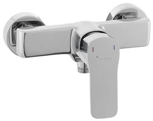 Sprchová batéria SAT Cube Way bez sprchového setu 150 mm chróm CU268