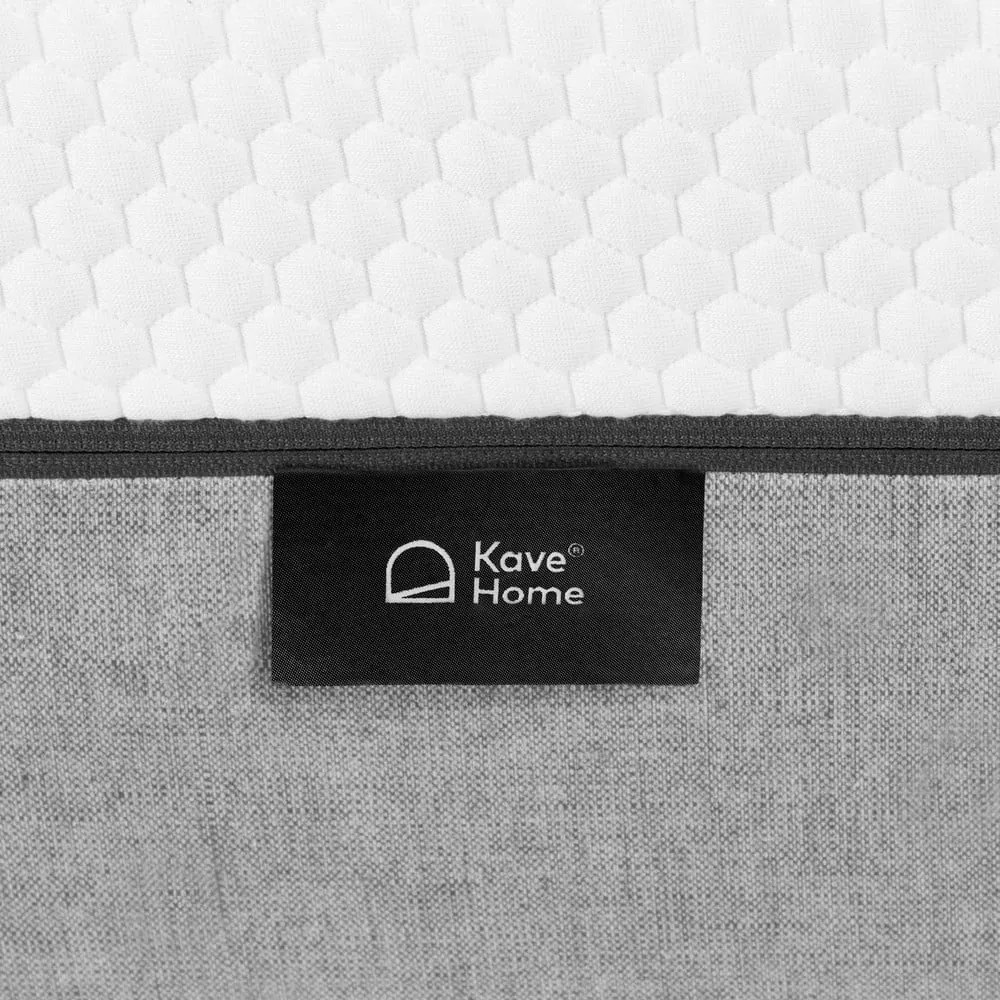 Stredne tvrdý penový matrac Kave Home Eva, 160 x 200 cm