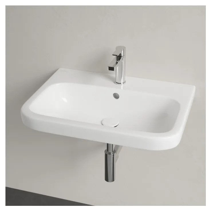 Villeroy & Boch ARCHITECTURA - Umývadlo 650x470x180 mm, s prepadom, neleštené, Biela Alpin CeramicPlus 418865R1