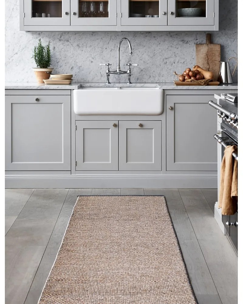 Béžový vnútorný a vonkajší koberec 60x85 cm Effi Granit – Pappelina