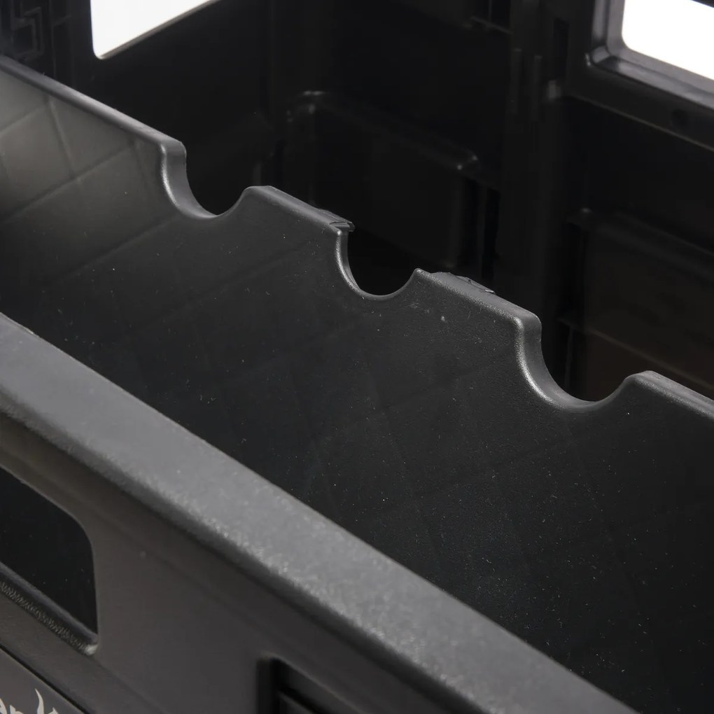 Keeeper Skladací nákupný vozík Olli 45 l Black, 45 l