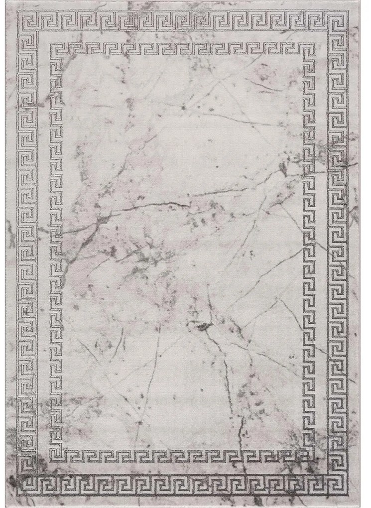 Dekorstudio Moderný koberec NOA - vzor 9273 sivý Rozmer koberca: 80x300cm