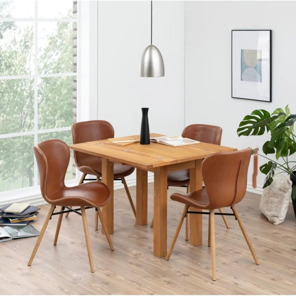 Súprava 2 koženkových stoličiek Batilda – Actona