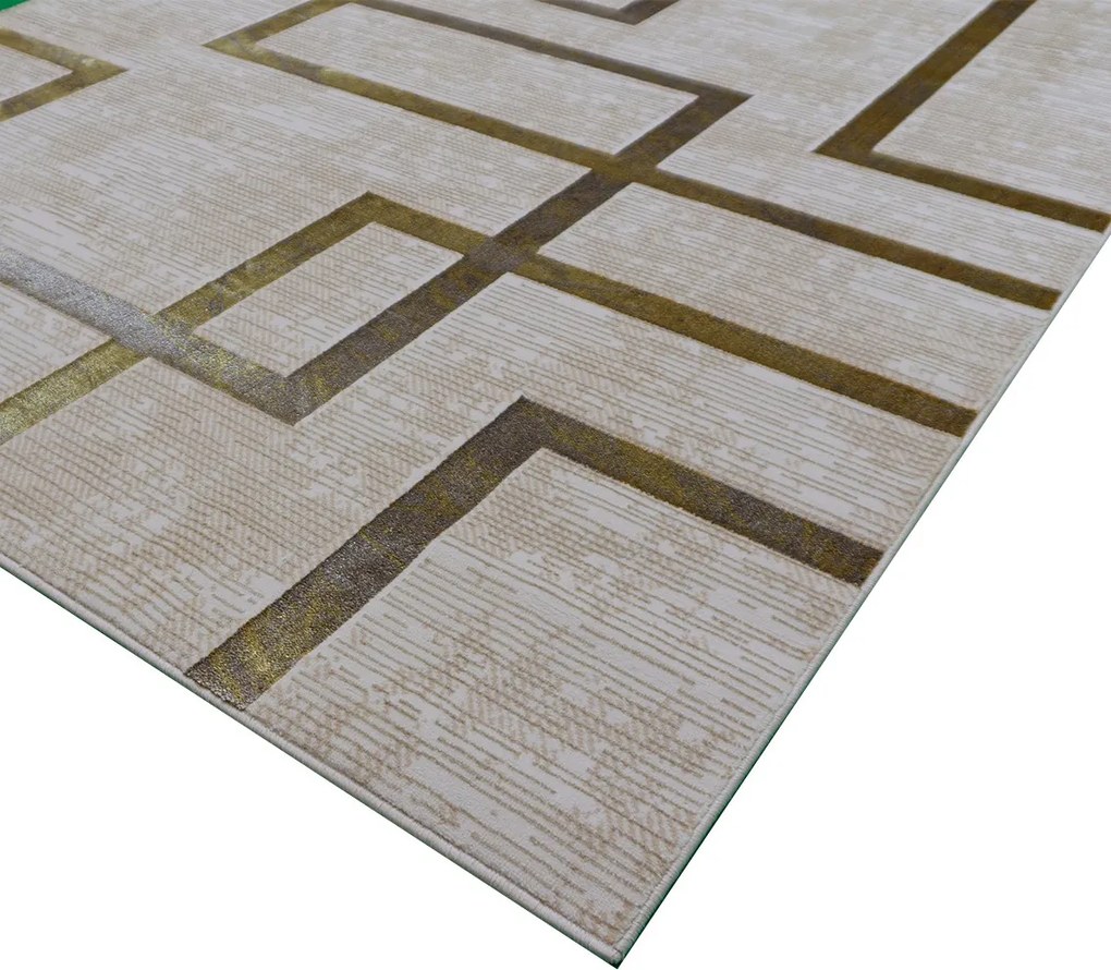Koberec Esprit 3609 béžový – obdĺžnikový s jemným vzorom Rozmer: 80x150 cm