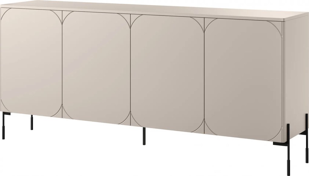Komoda Sonatia 200 cm - kašmírová