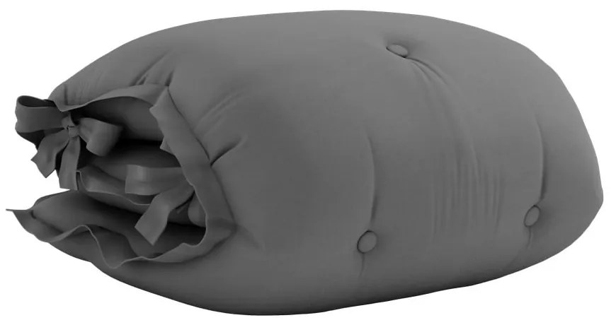 Tmavosivý variabilný futón vhodný do exteriéru Karup OUT™ Sit&amp;Sleep Dark Grey