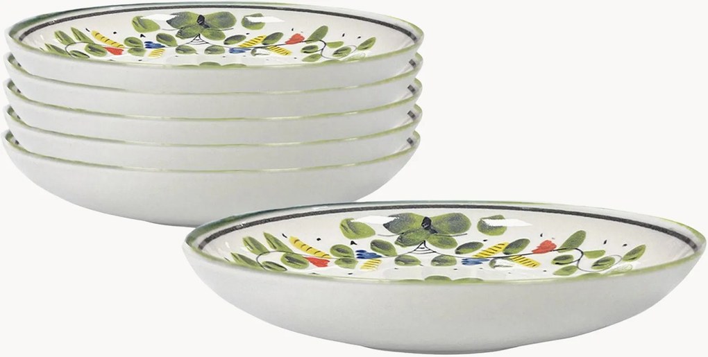 Porcelánové hlboké taniere Maritime, 6 ks