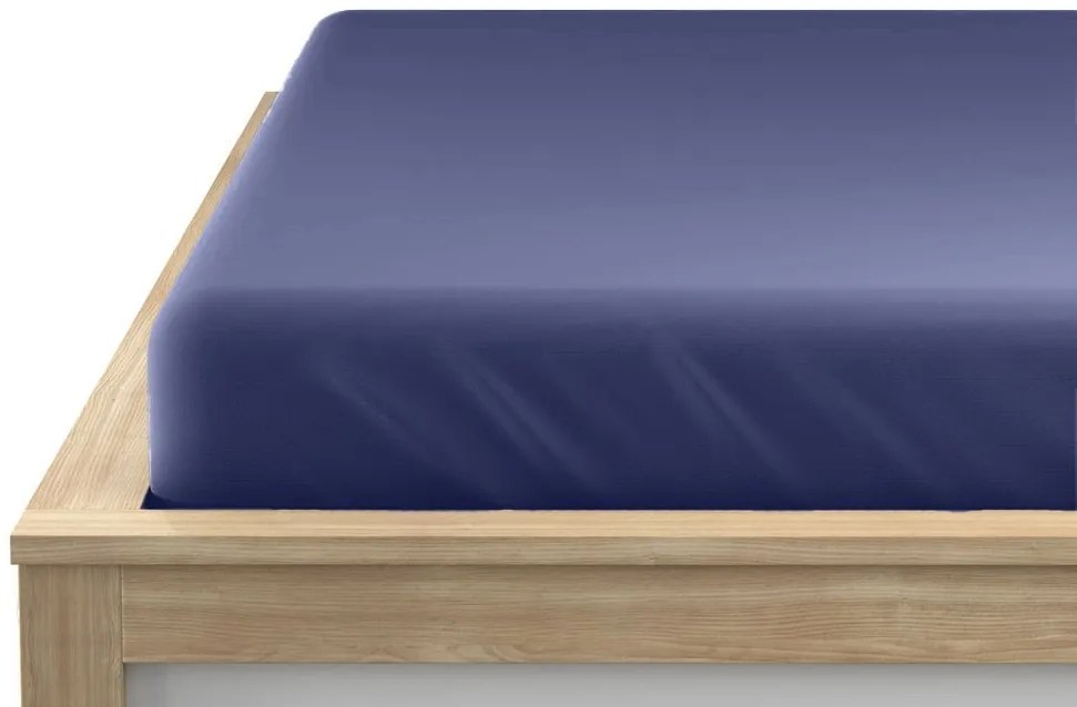 Jersey plachta námornícky modrá 90 x 200 cm