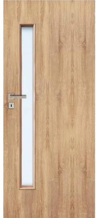 Dvere vnútorné Iza 3*3 80P Dub Sonoma L2
