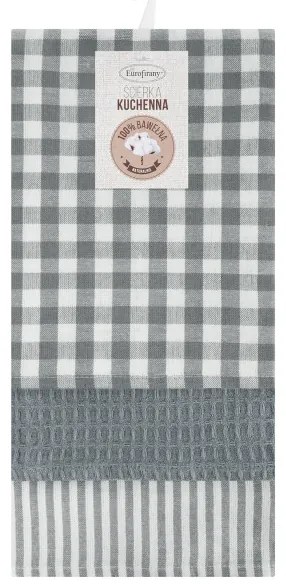Sada kuchynských utierok LUCY strieborná