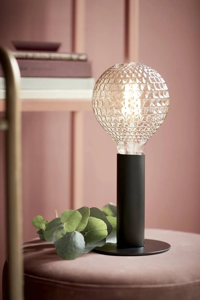 DEAN | dizajnová stolná lampa Farba: Čierna
