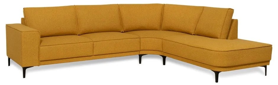 Rohová pohovka v horčicovej farbe (pravý roh) Copenhagen – Scandic