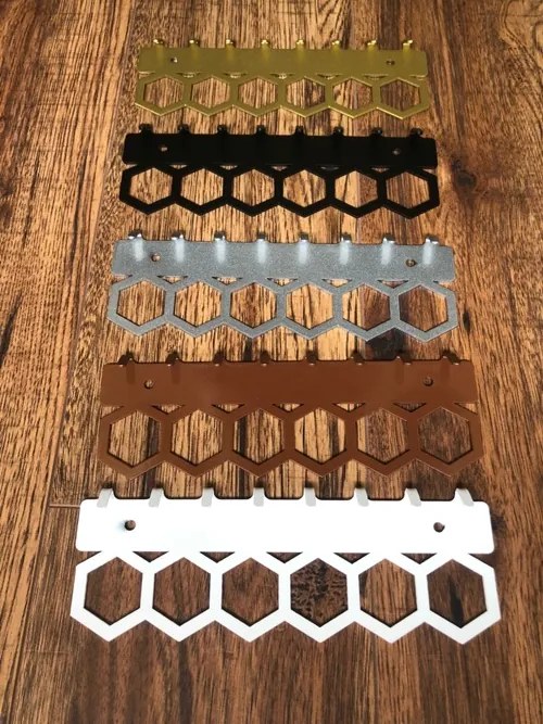 Vešiak na kľúče HEXAGON čierna