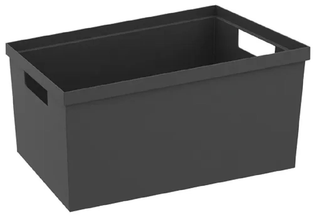 Organizér do vysokého šuplíku, příborník šedý iDELI - 30 x 20 x 15 cm