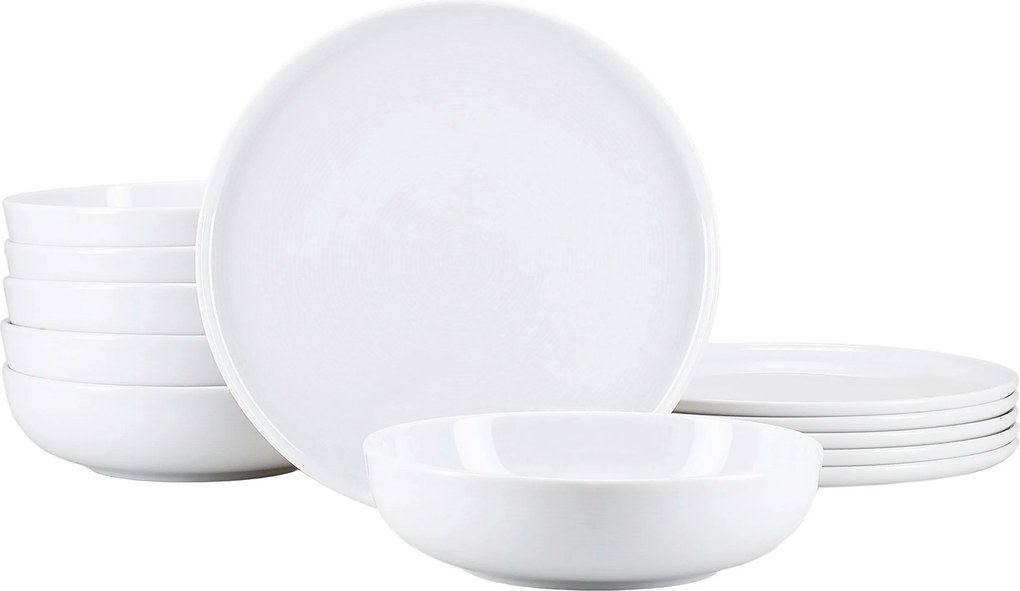 XXXLutz JEDÁLENSKÝ SERVIS Session White 12-dielne Creatable - Online Only bytové doplnky - 007768075203