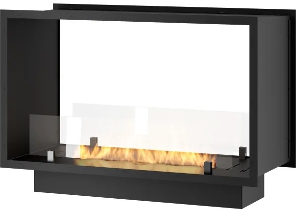InFire - Vstavaný BIO krb 48,5x83,5 cm 3,5kW čierna