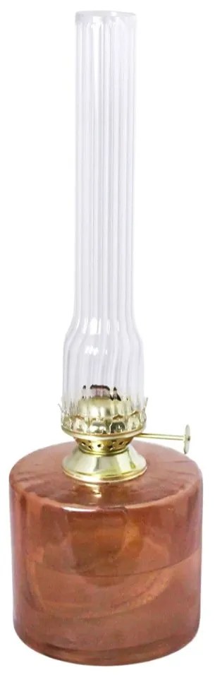 Strömshaga Petrolejová lampa Elvira Light Brown Large