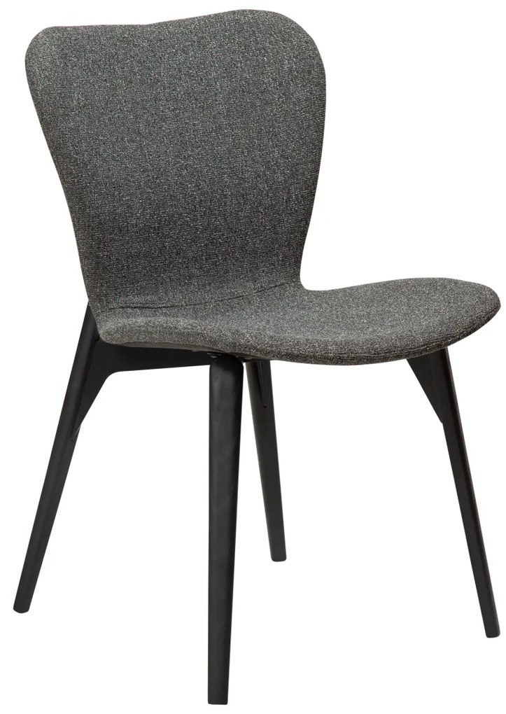 PARAGON ČALÚNENÁ STOLIČKA grey/black