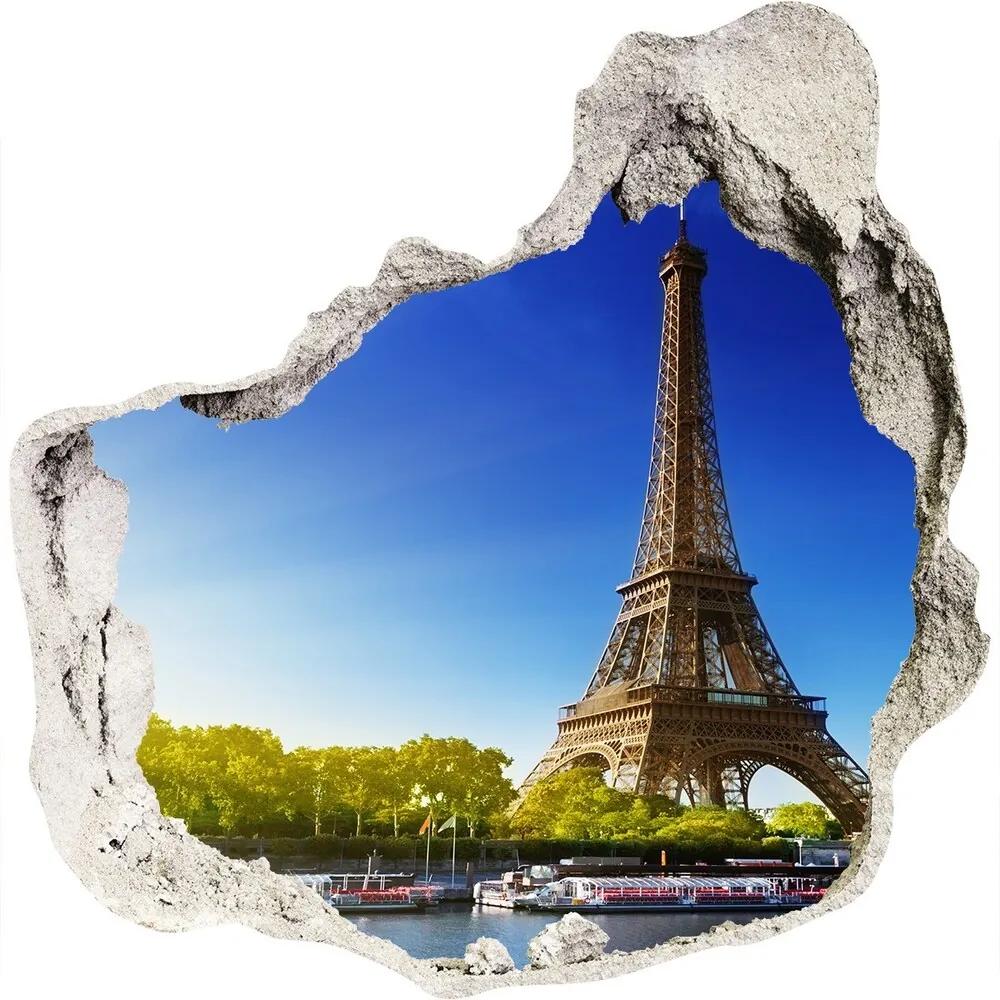 Samolepiaca nálepka Eiffelova veža v paríži nd-p-44409283