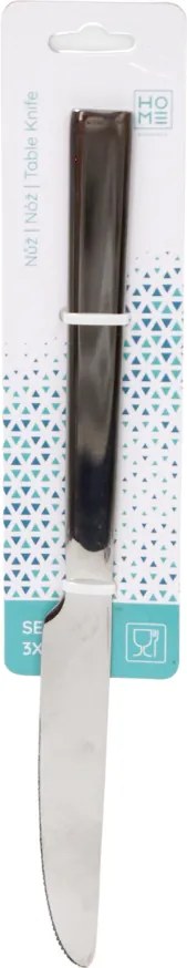 HOME ELEMENTS Jedálenský nôž Alfa 3ks