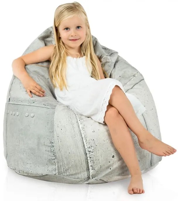 Sedací vak BAG Sako Design Industrial Veľkosť: L