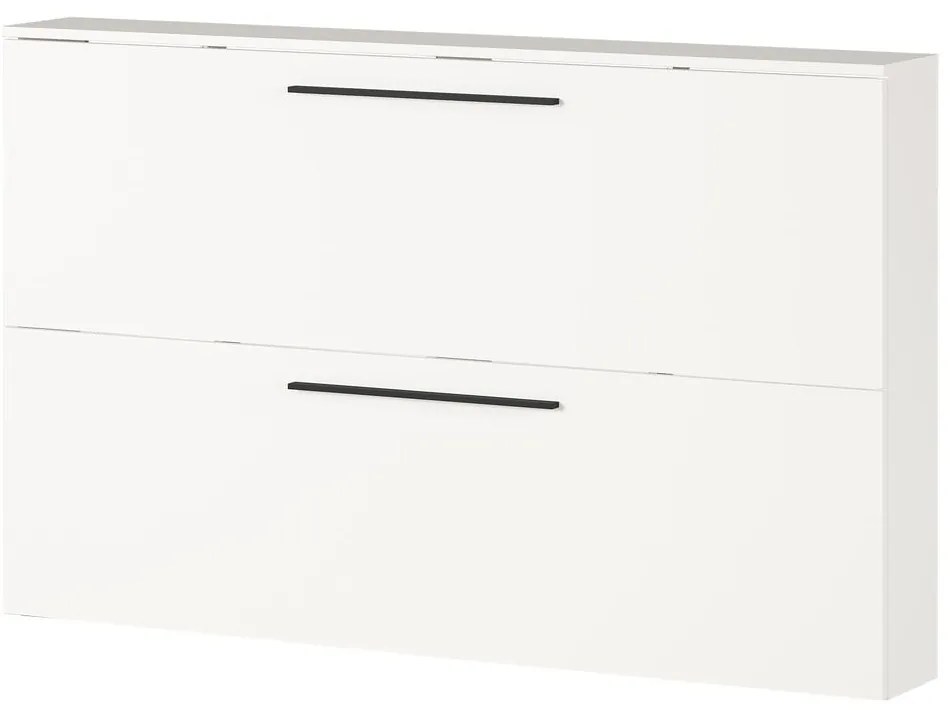 Biela závesná skrinka na topánky Utah - Germania