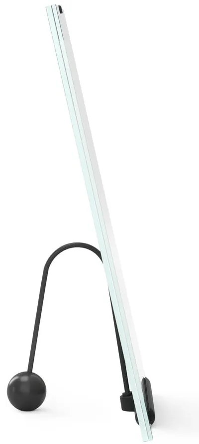 Čierny sklenený stojací rámček 26x30,5 cm Flute – Umbra