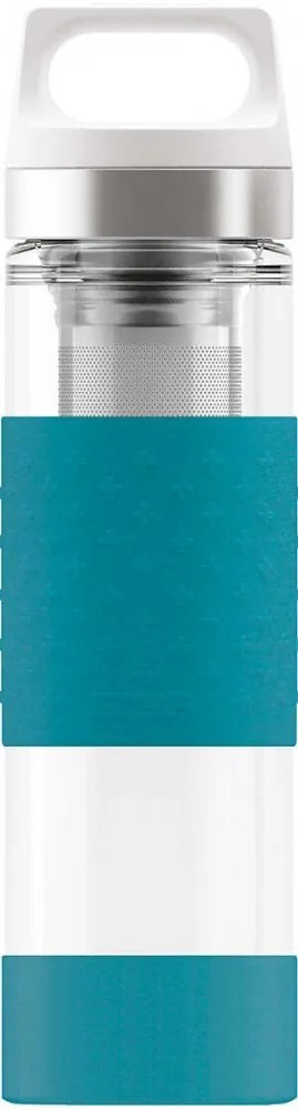 Sklenená termoska Sigg Hot & Cold 400 ml, aqua, 8555.70