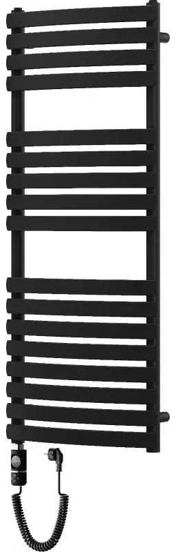 Mexen Bachus, elektrické vykurovacie teleso 1200 x 500 mm, 600 W, čierna, W109-1200-500-2600-70