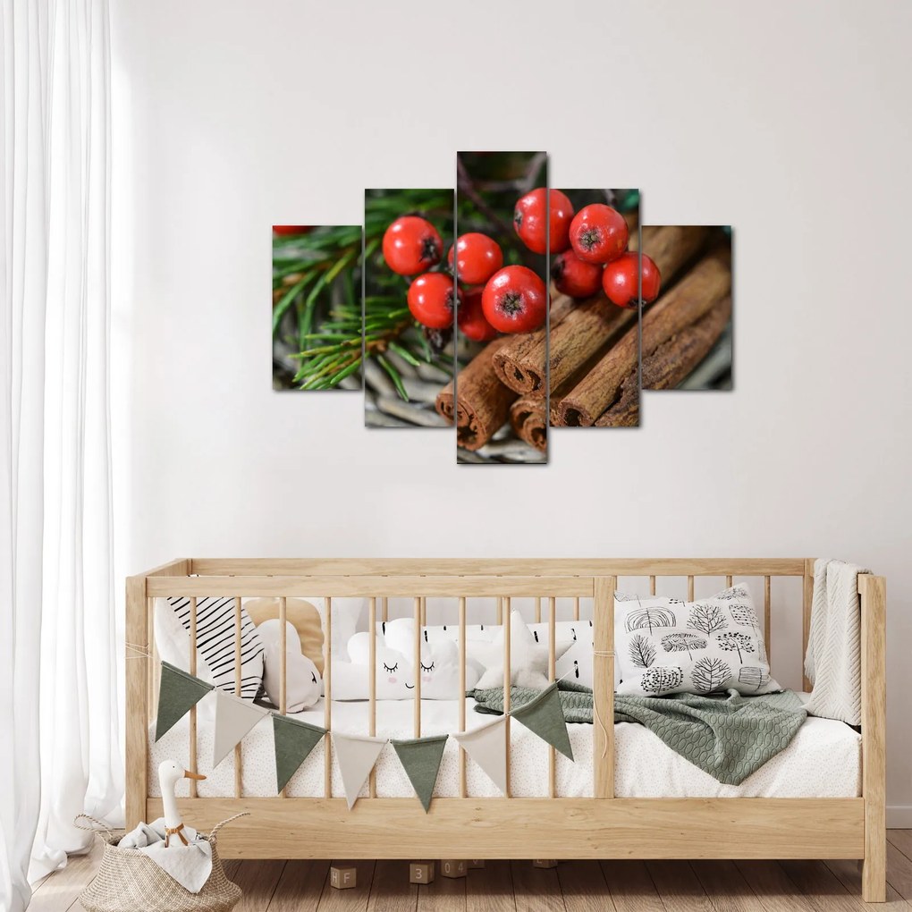 Obraz jarabiny a škorice (150x105 cm)