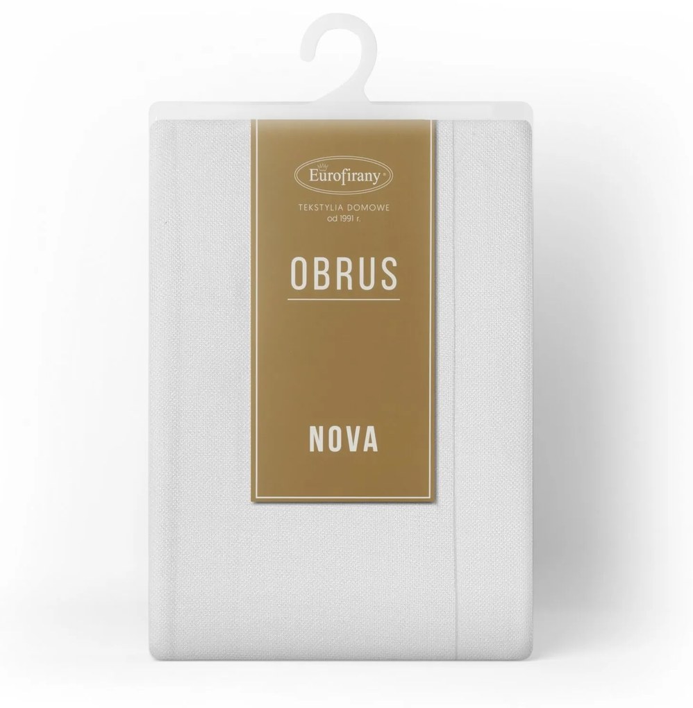 OBRUS STELLA 2 140X350 CM BIELY