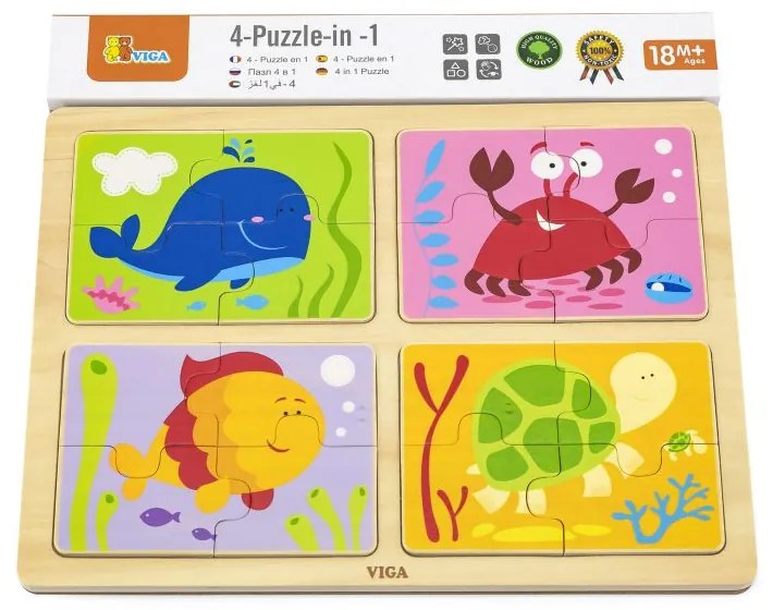 Viga puzzle 4v1 hmyz