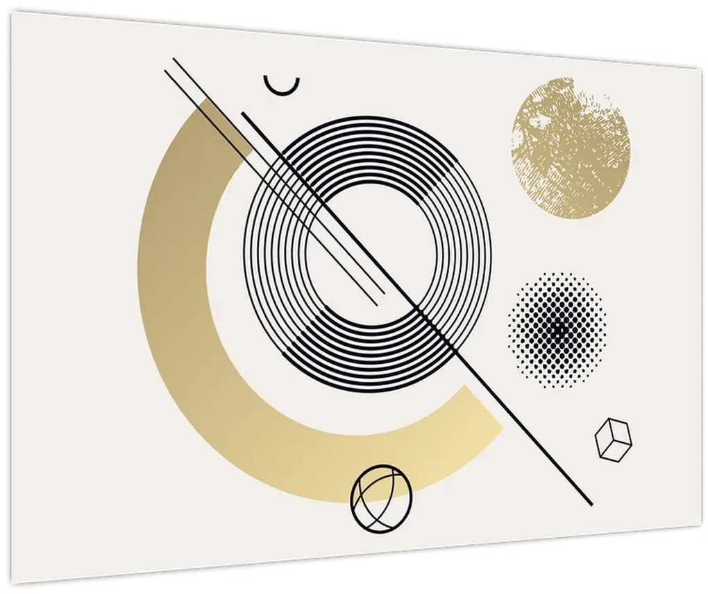 Obraz - Geometrické tvary N⁰2 (90x60 cm)