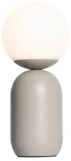 Nordlux - Stolná lampa NOTTI 1xE14/25W/230V šedá