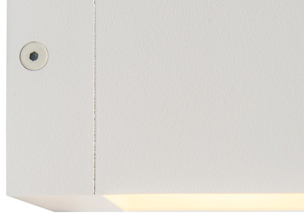 Moderná nástenná lampa biela - Transfer