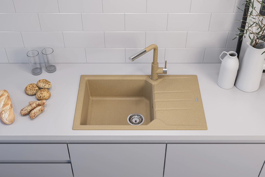 ALVEUS CZ RECORD 40 G 55 béžová (780x480mm)+ jedn. sifon F