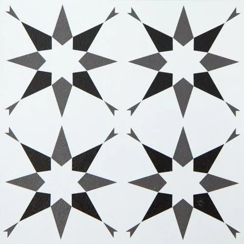 Vinylové samolepiace podlahové štvorce Classic 274-7002, rozmer 30,5 cm x 30,5 cm, hviezdičky veľké, D-C-HOME