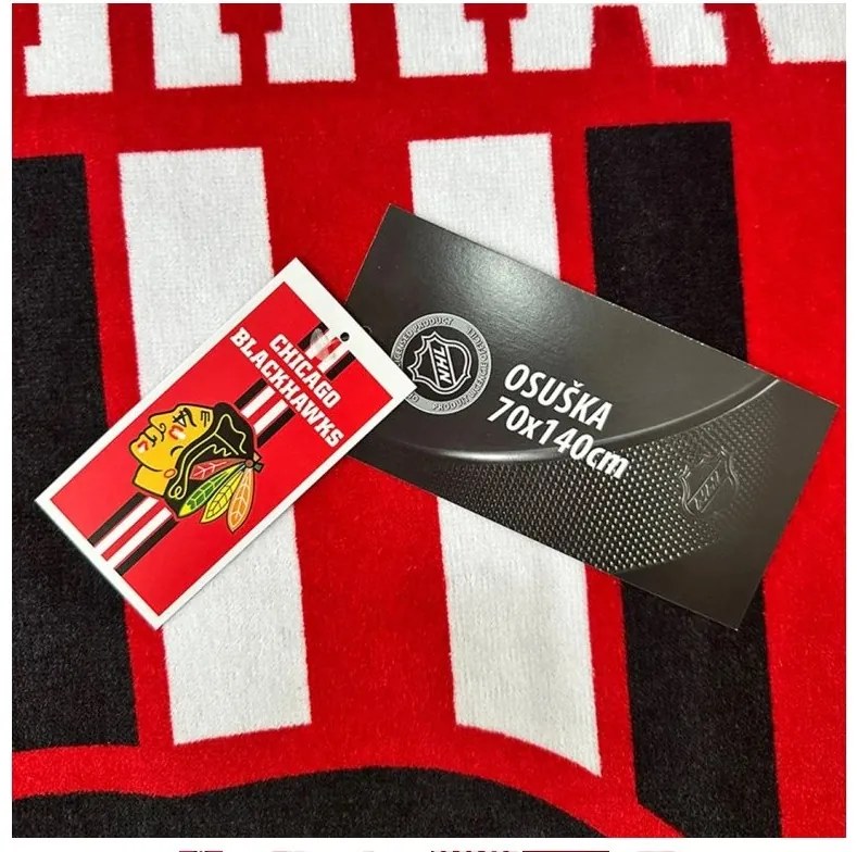 Froté osuška NHL Chicago Blackhawks Prestige 70x140 cm