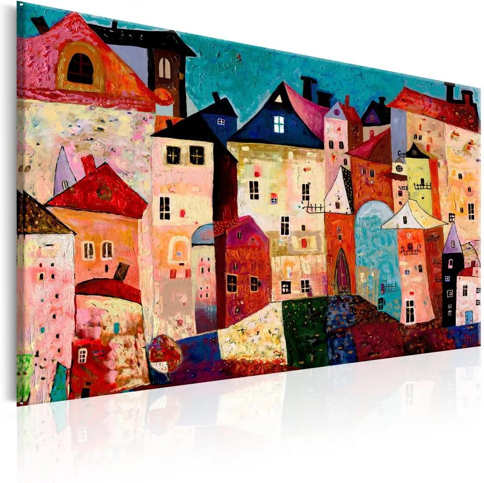 Obraz na plátne Bimago - Artistic City 120x80 cm