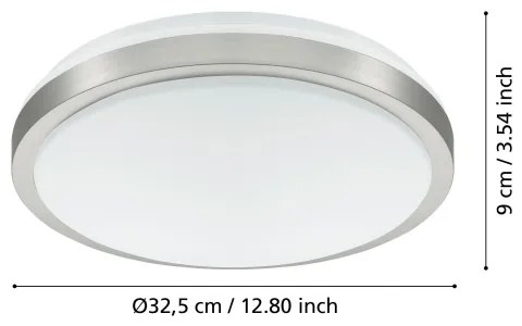 Eglo 96033 - LED Stropné svietidlo COMPETA 1 LED/22W/230V