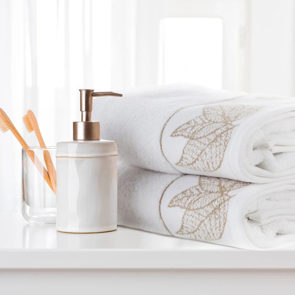 BAVLNENÝ UTERÁK LIMITED COLLECTION BLANCA8 50X90 CM BIELA