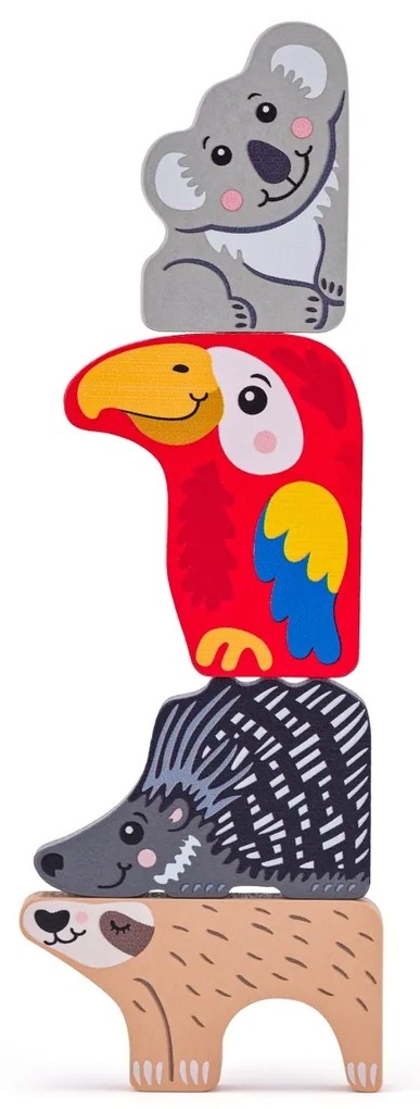 Woody Puzzle na doske Zvieratká