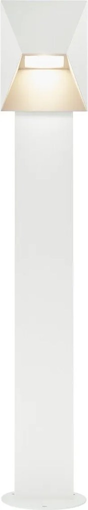 Nordlux Biela záhradná lampa Pontio pre žiarovku GU10 85cm 2218208001